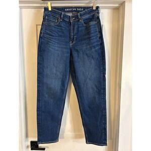 American Eagle Outfitters High Rise Dark Blue Jeans